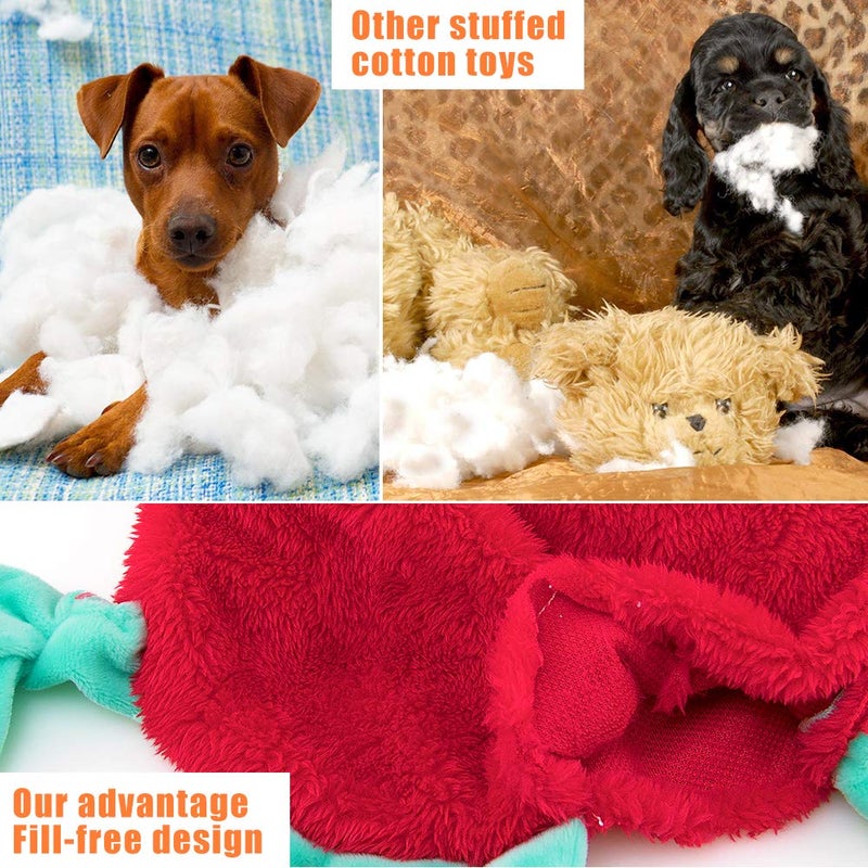 AWOOF 5 Pack Dog Squeaky Toys - No Stuffing, Durable Chew Toy Set for Puppy, Small to Large Dogs - Image 5